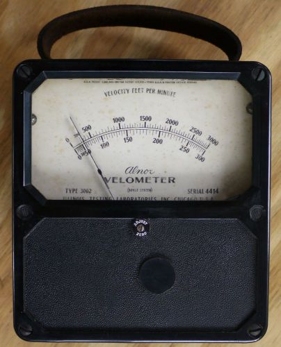 Vintage Alnor Velometer 3002 serial  4414