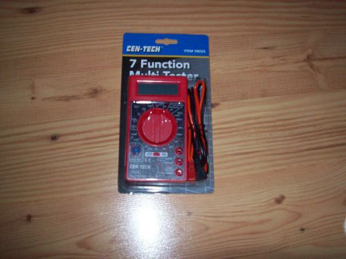 Cen Tech 7 Function Multi-Tester Digital Multimeter