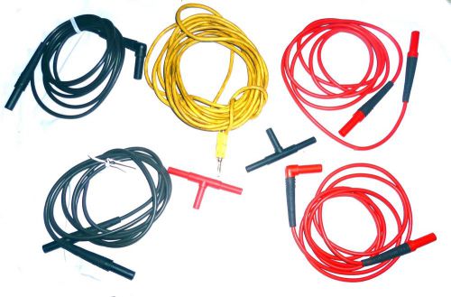 ASSORTMENT OF LEAD WIRES FOR MULTIMETER-SUUPER CLEAN