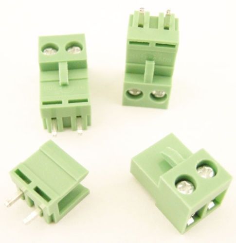 2 pin 100 pcs 5.08mm pitch screw terminal block connector. brand new for sale