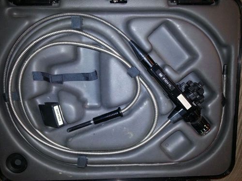 OLYMPUS IF8D4-15 INDUSTRIAL FLEXIBLE FIBER BORESCOPE w/ CARRYING CASE +adapter