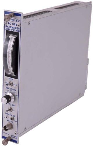 Tennelec tc525 tc-525 industrial analytical measurement plug-in module ratemeter for sale