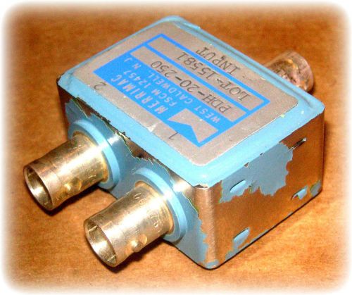 Splitter / Combiner, 0°, 5-500 MHz, 50?, 0.6 dB Insertion Loss (Used)