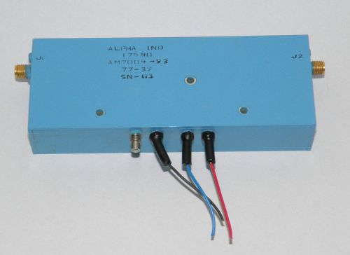 Absorptive pin modulator alpha ind  175 40 6-14ghz. for sale