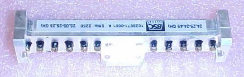 New bsc waveguide filter 24.192 ghz ham band for sale