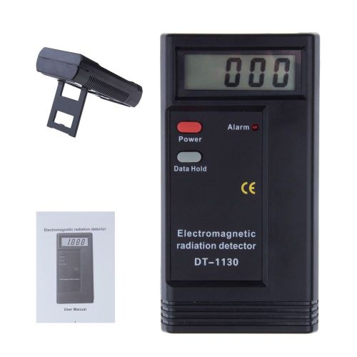 New electromagnetic radiation detector digital lcd emf meter tester 50hz-2000mhz for sale