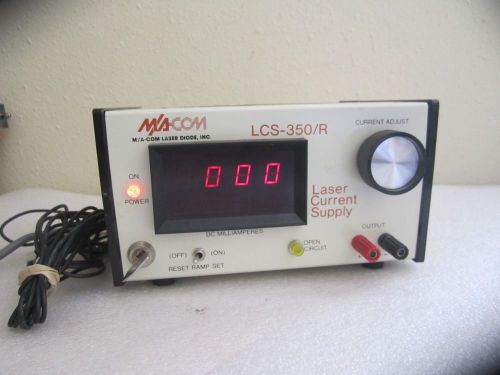 M/A-Com Laser Diode LCS-350R Laser Current Supply With Connectors
