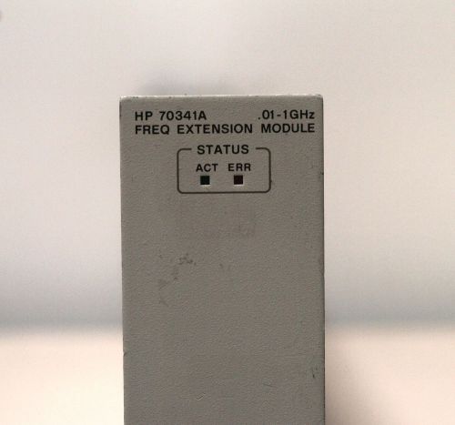 Keysight / Agilent / HP 70341A Frequency Extension Plug in Module for MMS Series