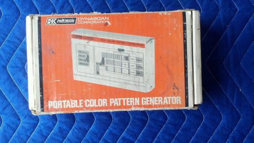 Vintage BK Percision Portable Color Pattern Generator Model 1210