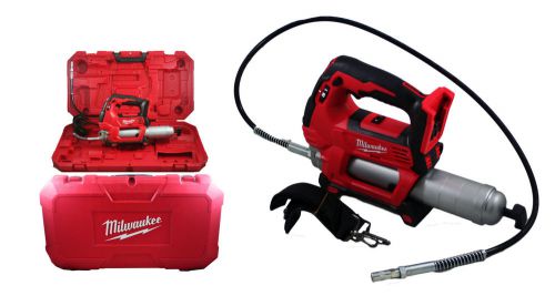 Used bare tool milwaukee 2646-20 m18™ 18v cordless 2-speed grease gun for sale
