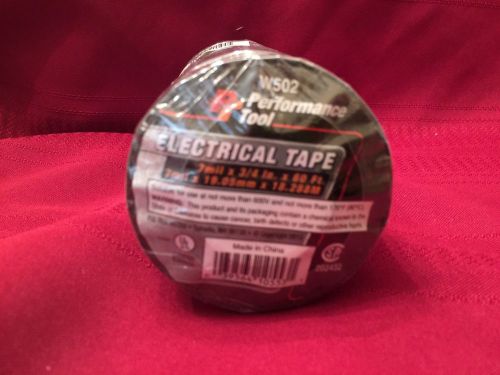 Performance tool electrical tape 3/4&#034; x 60&#039;, sleeve of 10 rolls upc #3956410553 for sale