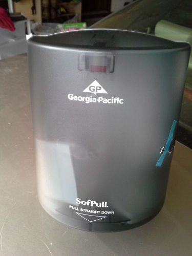 (2) Georgia Pacific SofPull Trial Kit, Dispenser, 2 Rolls, Translucent Smoke