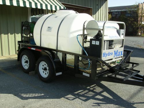 Hot water pressure washer trailer mounted-4gpm,3600psi-diesel engine for sale