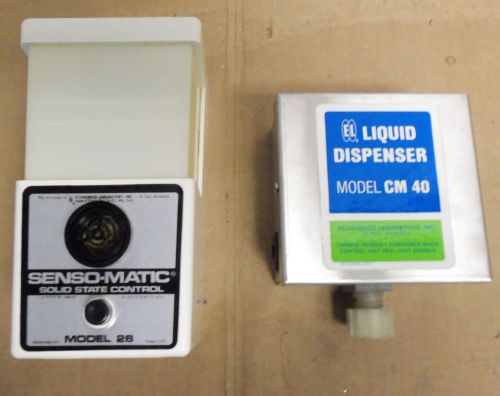 Ecolab Senso-Matic Model 26 Liquid Detergent Dispenser CM 40 Old Surplus