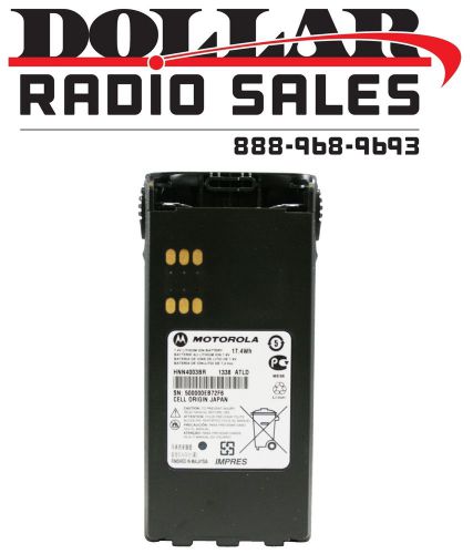 Motorola oem hnn4003 2000mah li-ion battery ht750 ht1250 pr860 ht1250ls radios for sale