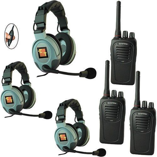SC-1000 Radio  Eartec 3-User Two-Way Radio System MAX3G Double MD3GSC3000IL