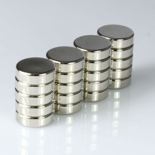20pcs 10mm x 3mm cylinder rare earth 10x3mm super strong magnets n35 for fridge for sale