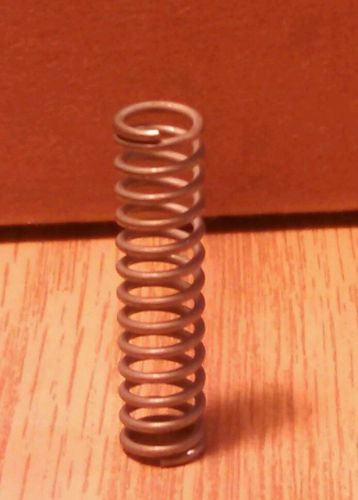 Stainless steel 302 compression spring, 0.344&#034; od x 0.047&#034; wire size x 1.5&#034; for sale