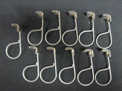 Air handler panel holding clips, 2&#034; pigtail, lot of 10, air filter for sale