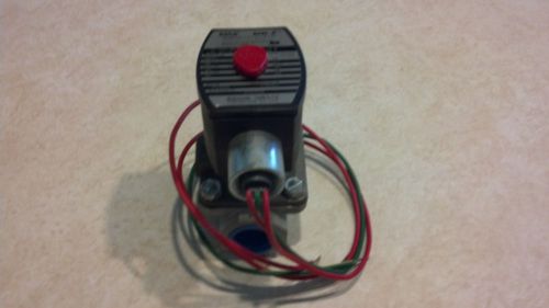 Asco 2 red-hat solenoid valve ss stainless steel ef8210g38 3/4&#034; 120v 2 way for sale