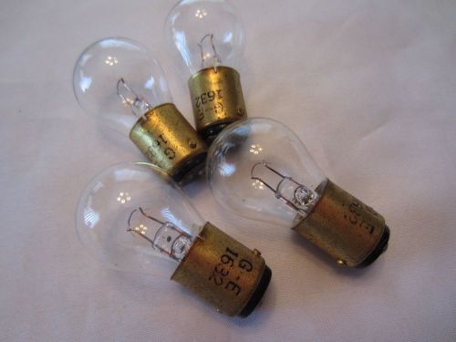 Lot of 4 GE General Electric 1632 GE1632 G-E Miniature Lamps Light Bulbs