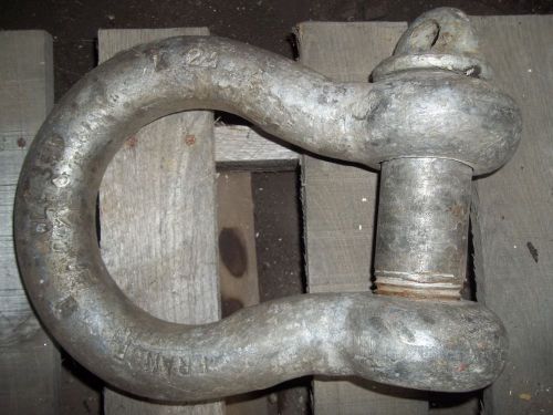 France Screw Pin Bolt Clevis Lifting Rigging Anchor Shackle 2&#034; Pin WEL 35T
