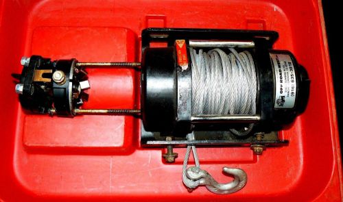 Warn portable winch kit for parts or repair needs electric motor for sale