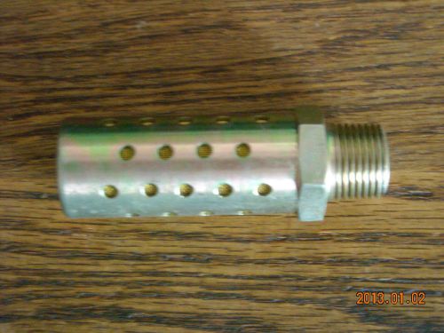 Ingersoll-rand/aro 1&#034; air pump muffler,  material carbon steel,3/8npt #93110 for sale