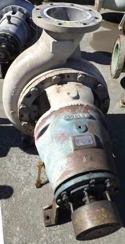 Goulds  Model 3175  Size 10x12-18  Ft head 75  Gpm 4,000  Rpm 1,200  316 SS