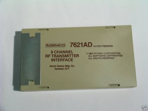 ADEMCO 7621AD 8 CHANNEL RF TRANSMITTER INTERFACE
