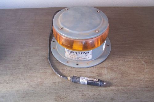 Tuf-flash strobe light - amber   lectric lite company for sale