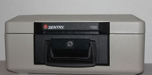 Sentry 1100 Fireproof Lockbox w/ Key