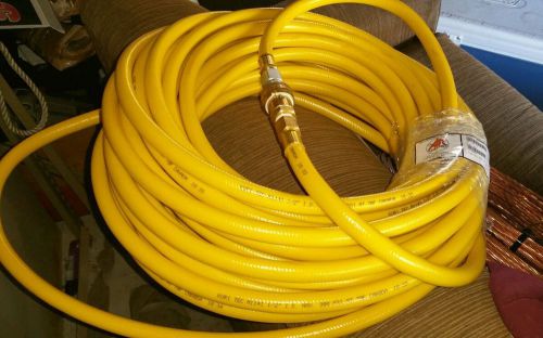 Kuri tec a1141 1/2&#034; breathing air supply hose new 50 foot w/ couplings for sale