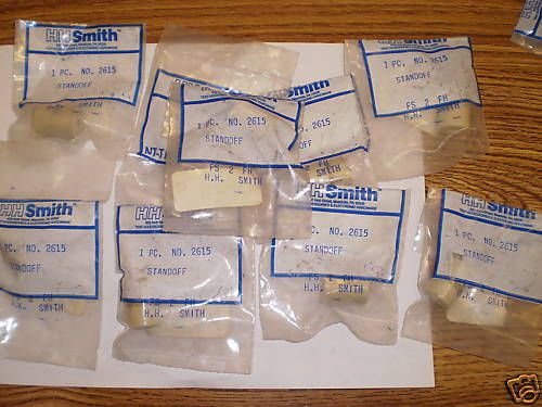 Lot of HH Smith 2615 1&#034; Ceramic Spacers / Standoffs &lt;