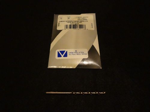 #25 jobber length cobalt drill bit-viking drill&amp;tool  usa-new sold by the each for sale