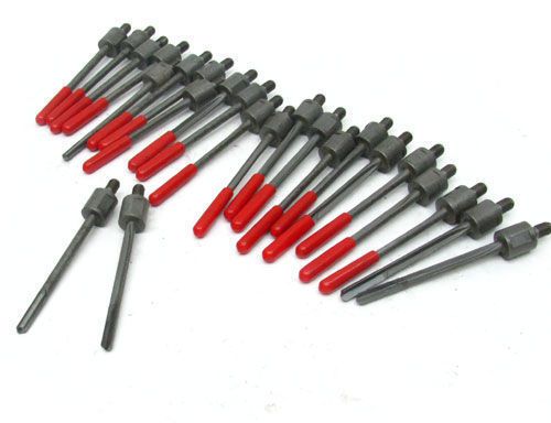 LOT OF CARBIDE TIPPED - COOLANT FED - GUN DRILLS