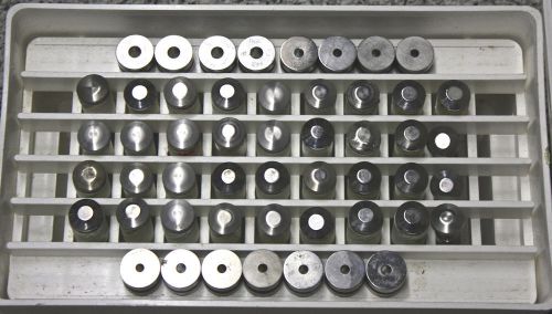 Lot thomas engineering x32 punch x15 die tablet press tools tooling moulds pill for sale