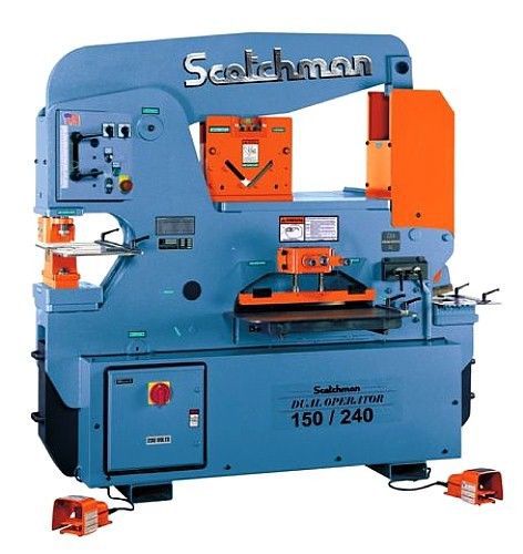 150 Ton Scotchman DO 150/240-24M NEW IRONWORKER, 150 &amp; 240 Ton, Dual Operator