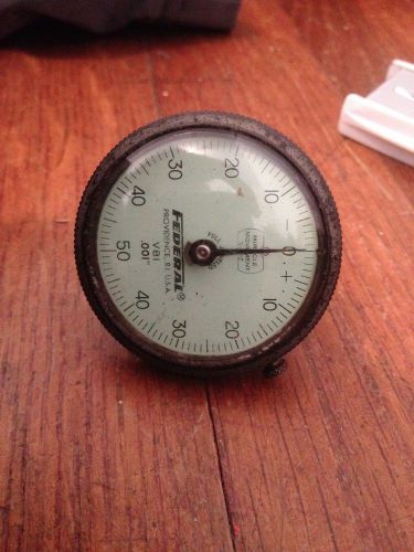 FEDERAL V81 MIRACLE MOVEMENT BACK PLUNGER DIAL INDICATOR .001&#034; GRADUATIONS