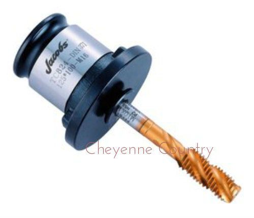 Jacobs chuck 0065432 din 371 rigid tap collet 1 m10 10.0mm shank 8.0mm drive for sale