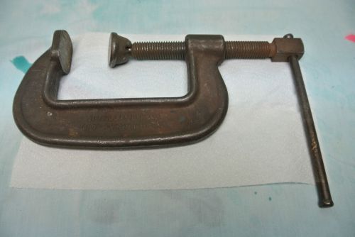 Vintage JH Williams Agrippa No. 104 Ironworkers Clamp Heavy Duty Excellence