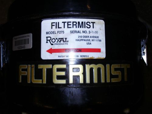 Royal filtermist f 275 oil mist collection unit for sale