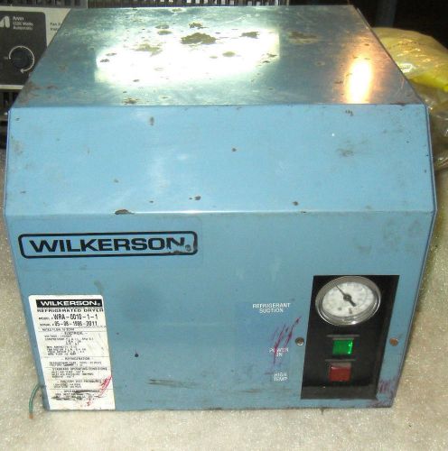 (v16) 1 used wilkerson wra-0010-1-1 refrigerated dryer for sale