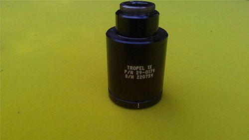 Tropel lens 1x duv objective p/n 29-0179 wafer uv very good condition for sale