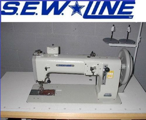 Sewline sl-243  new  extra heavy duty  walking foot   industrial sewing machine for sale