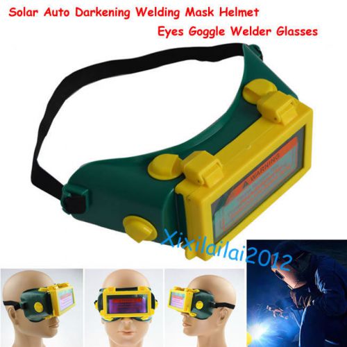 Pro solar auto darkening welding mask helmet eyes goggle welder glasses arc dmd for sale