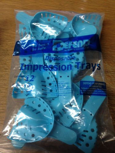 #1 Disposable Impression Trays Large Upper 36 Pieces