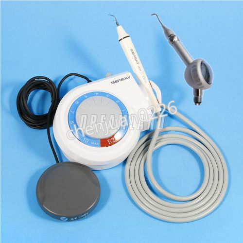 Ultrasonic Dental Piezo Scaler fit EMS Handpiece Tips + Air Polisher Prophy 4H