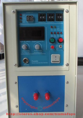5kw 100-250khz  high frequency induction heater  melting furnace for sale