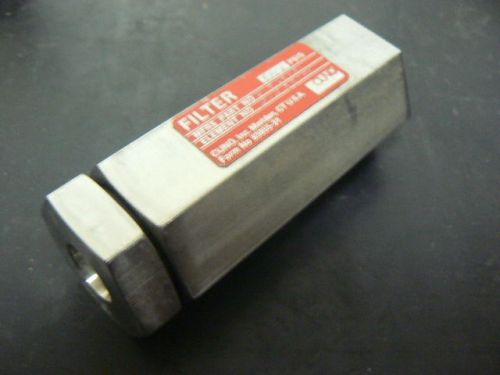 3m purification cuno 51576-01 inline fluid filter, 5000 psig, 4330-01-225-9490 ! for sale